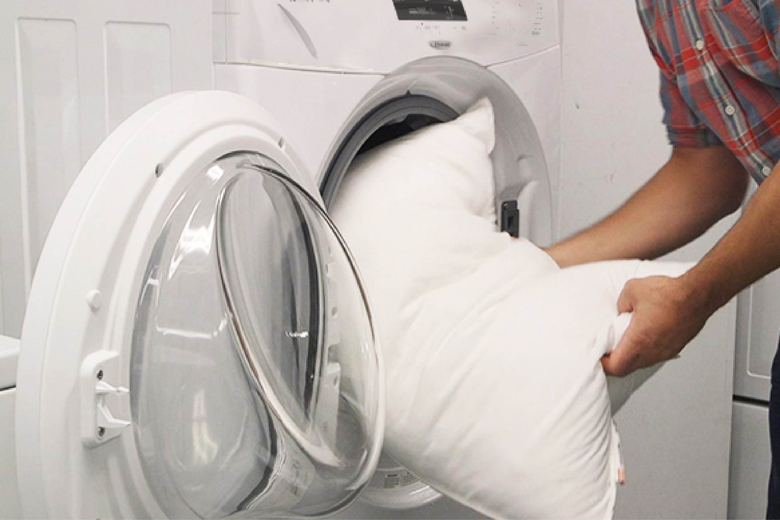 ¿Cómo lavar las almohadas en tu lavarropas y lavasecarropas Drean?